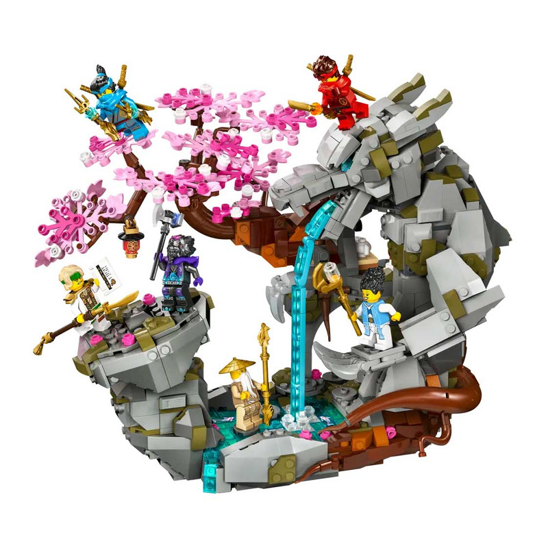 ساختنی 1212 تکه نینجاگو مدل Dragon Stone Shrine کد 35664