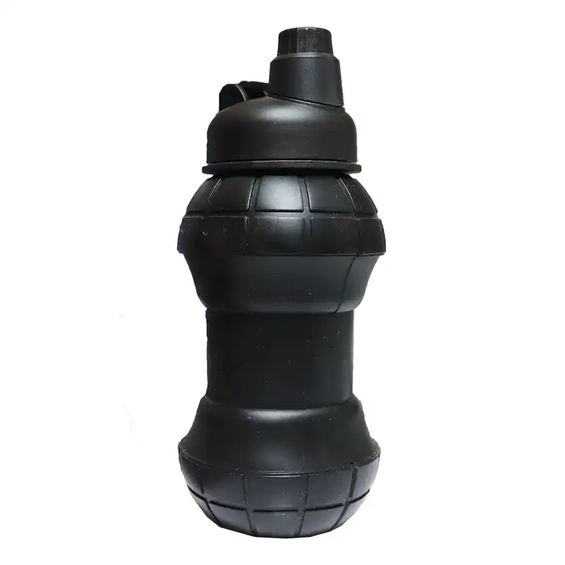 قمقمه مدل سیلیکونی نارنجکی کد G1 گنجایش 0.5 لیتر