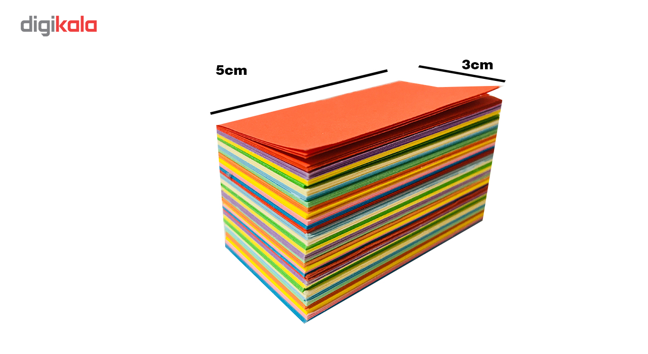کاغذ یادداشت 10 رنگ مدل Stc36