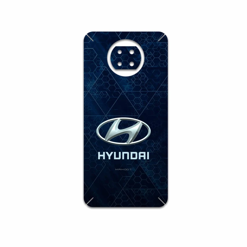 برچسب پوششی ماهوت مدل Hyundai-Logo مناسب برای گوشی موبایل شیائومی Redmi Note 9T