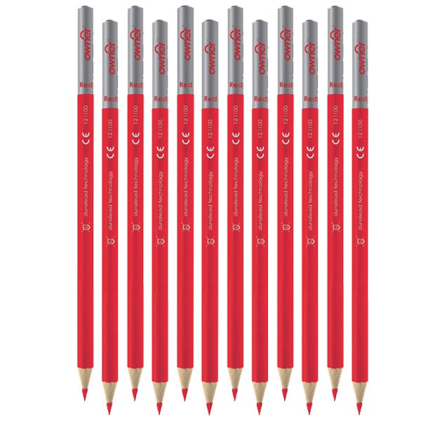 مداد قرمز اونر مدل Tri بسته 12 عددی