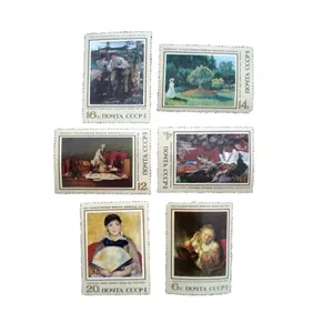 تمبر یادگاری مدل نقاشی هنری کد DS4873 مجموعه 6 عددی