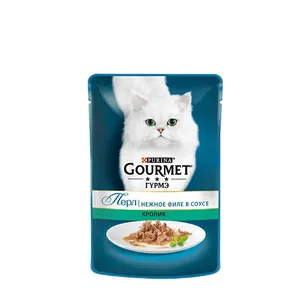 پوچ گربه گورمت مدل خرگوش وزن 890 گرم