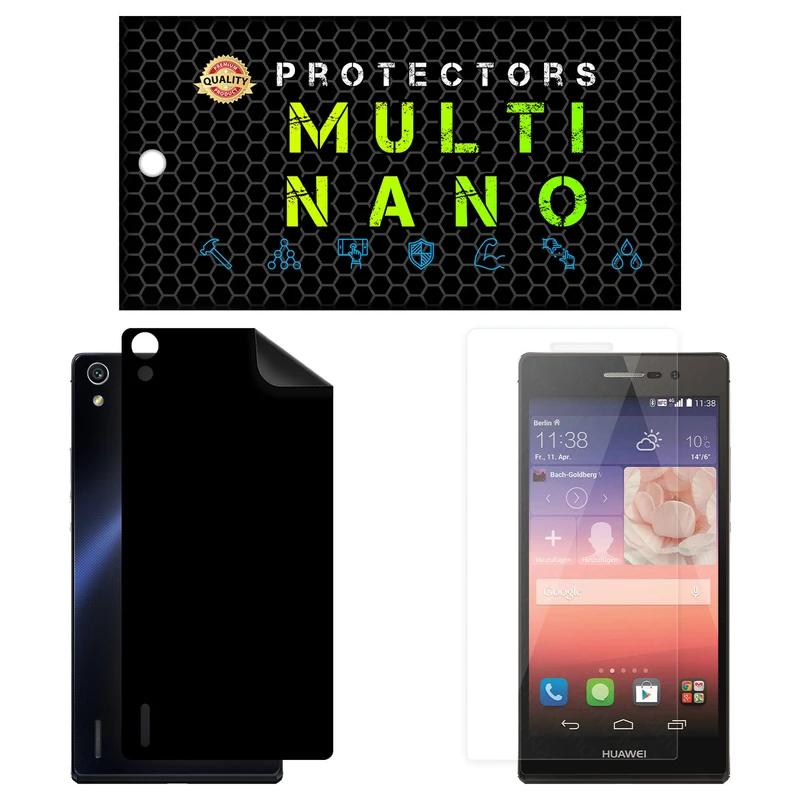 محافظ صفحه نمایش مولتی نانو مدل X-SFM مناسب برای گوشی موبایل هوآوی Ascend P7 به همراه برچسب پوششی