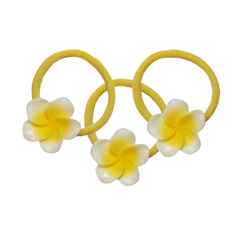 کش مو دخترانه طرح گل کد 170098 بسته سه عددی