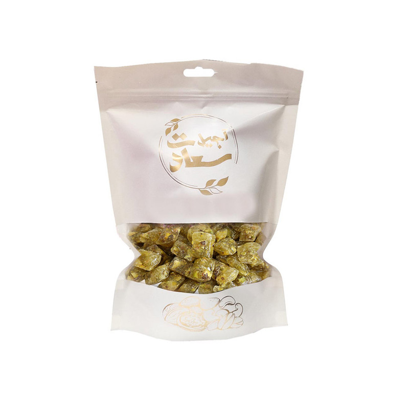 آبنبات پسته ای با مغز پسته - 200 گرم