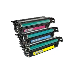 مجموعه 3 عددی تونر رنگی نیکا مدل 654A برای استفاده در پرینتر m651 ( کیفیت گلاسه)