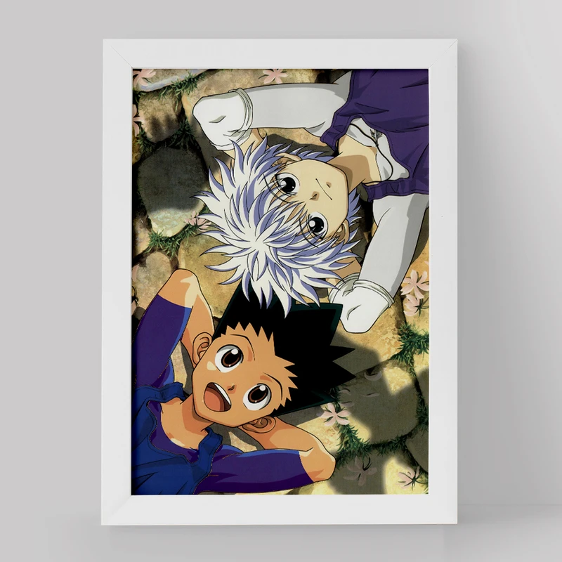 تابلو خندالو مدل گون و کیلوا انیمه هانتر ایکس هانتر کد 11949