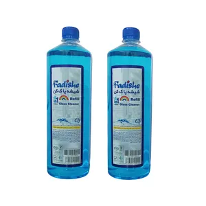 محلول شیشه پاک کن فدیشه مدل Sea Breeze حجم 1200 میلی لیتر بسته 2 عددی