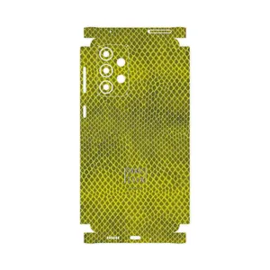 MAHOOT Yellow Snake Skin-FullSkin Cover Sticker for Samsung Galaxy A33 5G
