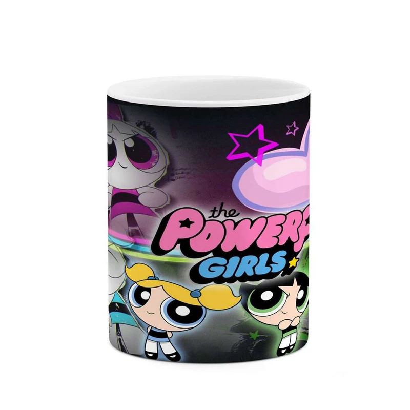 ماگ کاکتی مدل کارتون The Powerpuff Girls کد mgh23460