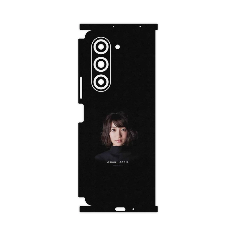برچسب پوششی ماهوت مدل Portrait of an Asian Woman-FullSkin مناسب برای گوشی موبایل سامسونگ Galaxy Z Fold 5