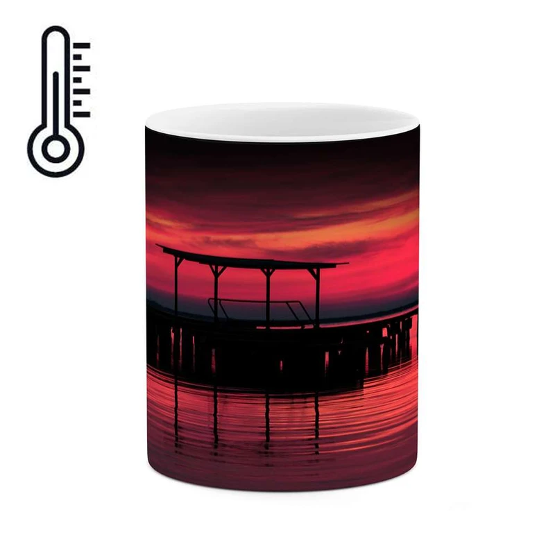 ماگ حرارتی کاکتی مدل غروب کد mgh12154