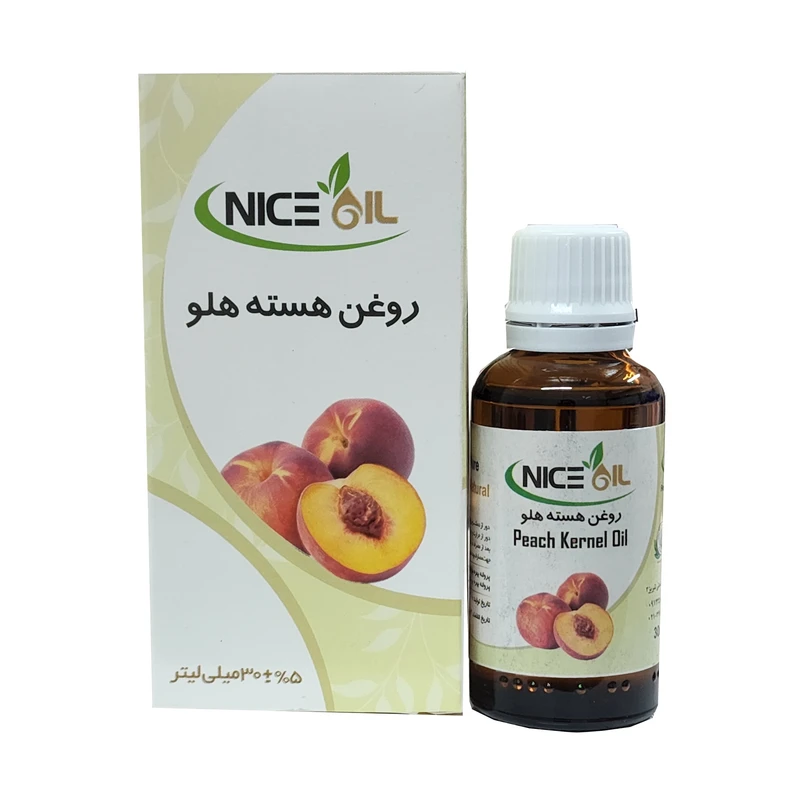 روغن بدن نایس اویل مدل هسته هلو حجم 30 میلی لیتر