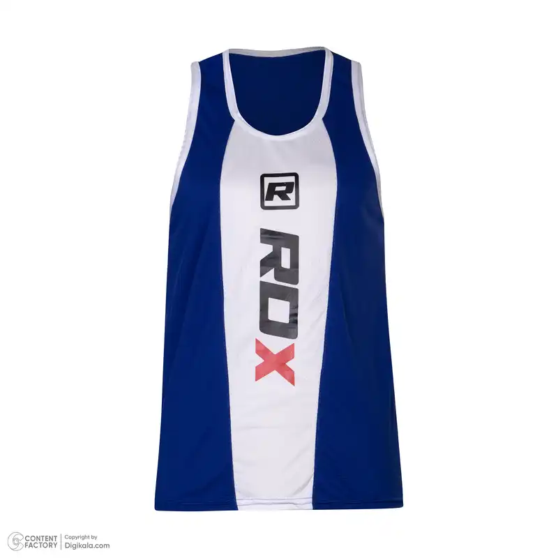 ست رکابی و شلوارک ورزشی مردانه کد RD.BLU.BOXING.2024