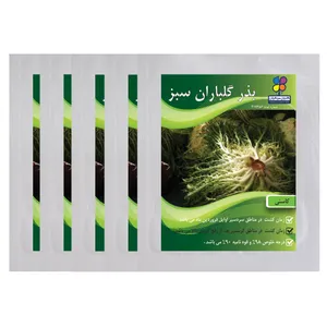 بذر کاسنی گلباران سبز بسته 5 عددی