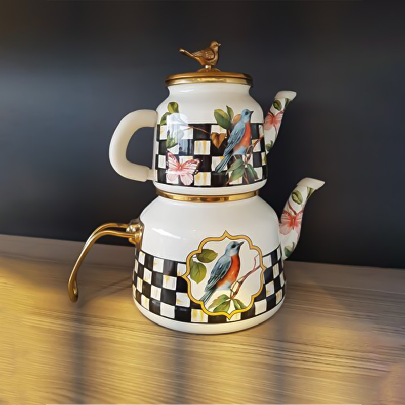 ست کتری و قوری میس بتی مدل Papagan