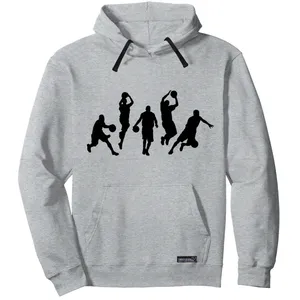 هودی مردانه 27 مدل Basketball Black کد MH297