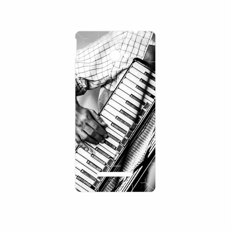 برچسب پوششی ماهوت مدل Accordion مناسب برای گوشی موبایل اچ تی سی 8X