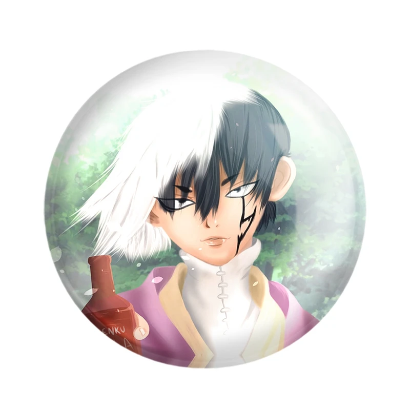 مگنت خندالو مدل هیوگا انیمه دکتر استون Dr. Stone کد 27496