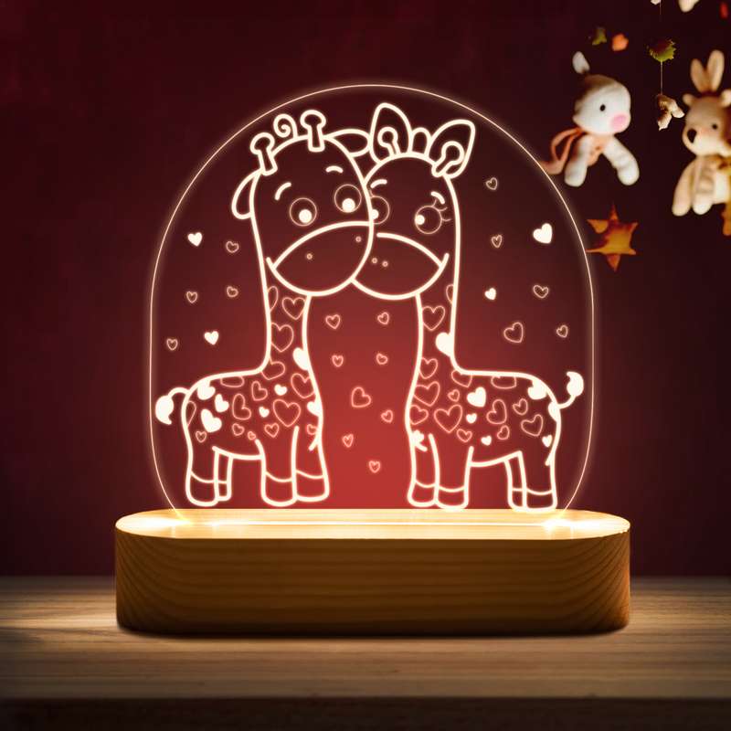 چراغ خواب اتاق کودک ارسا مدل زرافه