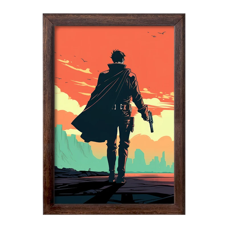 تابلو خندالو طرح کابوی (Cowboy) کد F2672