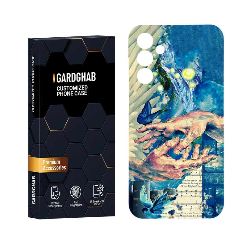 کاور گارد قاب مدل هنری مناسب برای گوشی موبایل سامسونگ Galaxy F15 5G / M15 5G