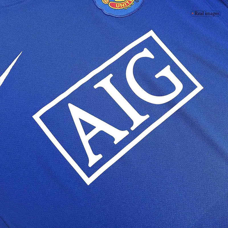 ست تیشرت و شلوارک ورزشی مردانه مدل منچستر یونایتد Away 2008
