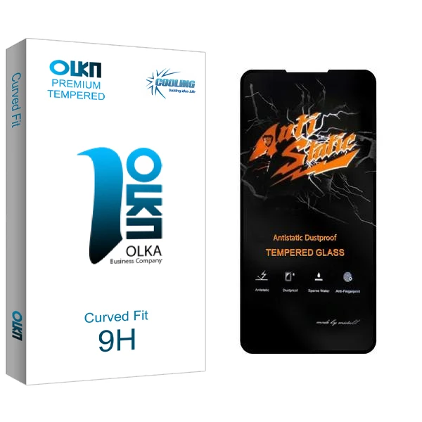 محافظ صفحه نمایش کولینگ مدل Olka Anti Static مناسب برای گوشی موبایل شیائومی Poco X3 Pro