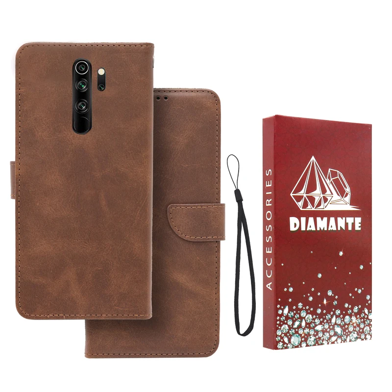 کیف کلاسوری دیامانته مدل Band Rd مناسب برای گوشی موبایل شیائومی Redmi Note 8 Pro به همراه بندآویز