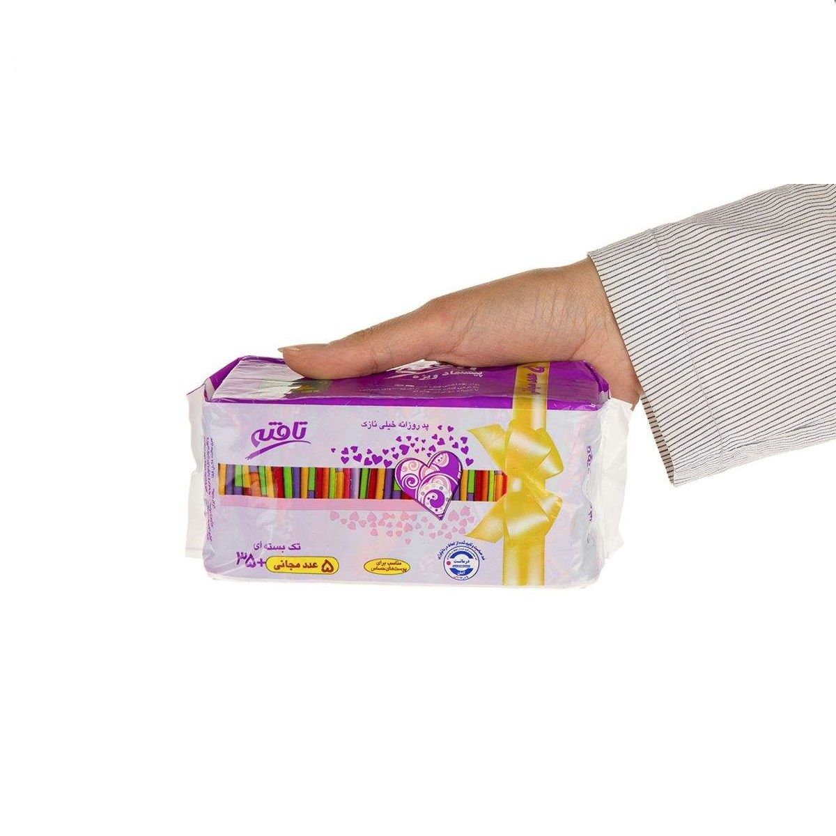 پد بهداشتی روزانه تافته مدل UltraThin مجموعه 3 عددی -  - 5