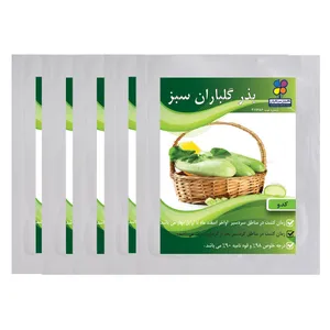 بذر کدو گلباران سبز بسته 5 عددی