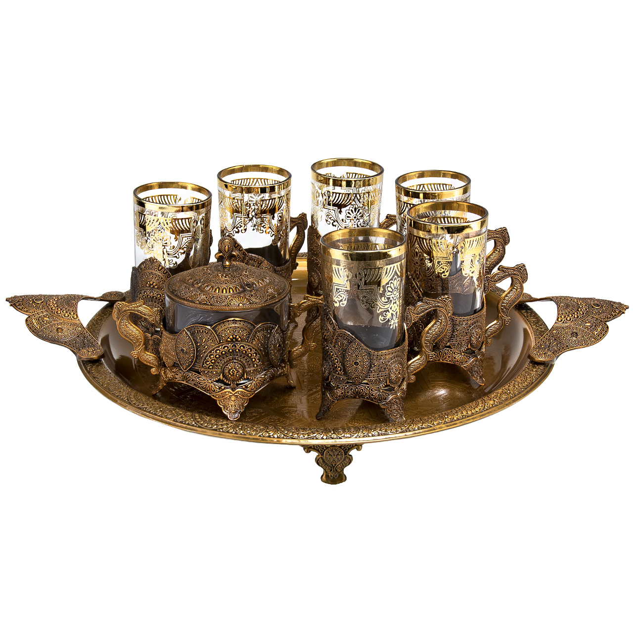 عکس سرویس چای خوری 14 پارچه مدل 1729 عکس سرویس چای خوری 14 پارچه مدل 1729