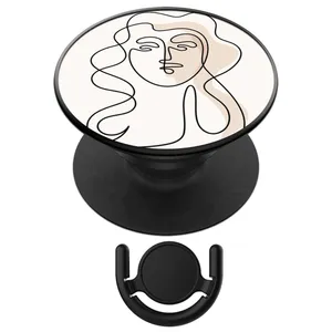 پایه نگهدارنده گوشی موبایل پاپ  سوکت آکام مدل APSC002534 به همراه پاپ کلیپ