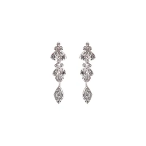 گوشواره طلا 18 عیار زنانه مدل 14746