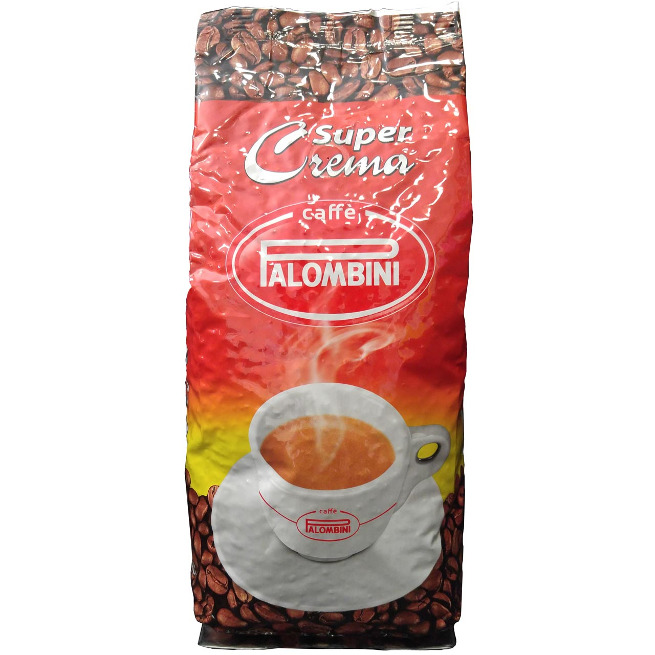 دانه قهوه پالومبینی مدل SUPER CREAMA مقدار 1000 گرمی 