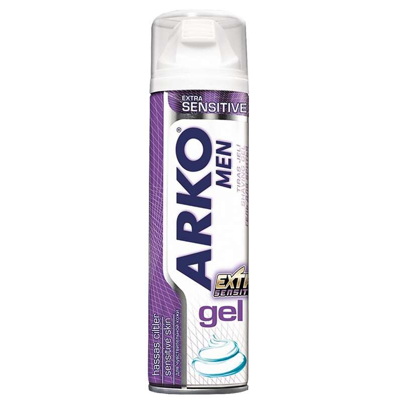ژل اصلاح آرکو مدل Extra Sensitive حجم 200 میلی لیتر ژل اصلاح آرکو مدل Extra Sensitive حجم 200 میلی لیتر