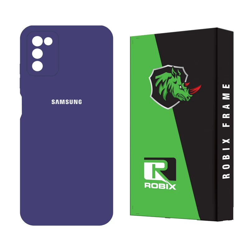 کاور روبیکس مدل SILICON مناسب برای گوشی موبایل سامسونگ Galaxy A03s