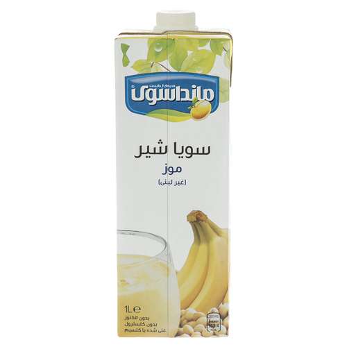 شیرسویا موز مانداسوی مقدار 1 لیتر