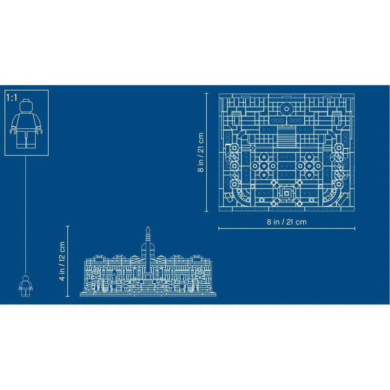 لگو سری Architecture مدل Trafalgar Square کد 21045