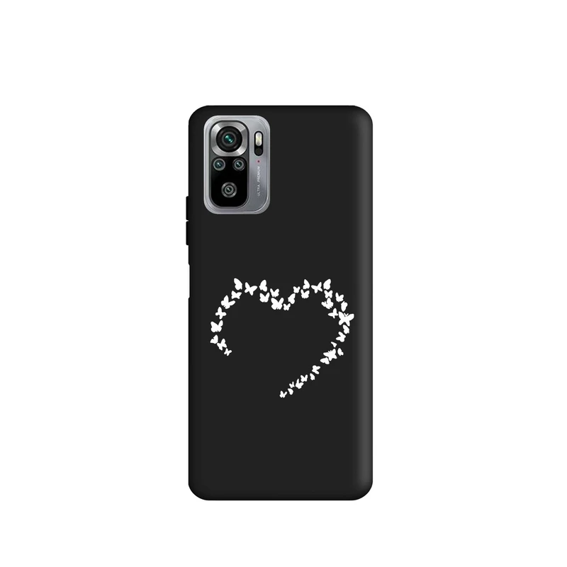 کاور قاب گارد طرح قلب پروانه ای کد s8767 مناسب برای گوشی موبایل شیائومی Redmi Note 10s / Redmi Note 10 4G