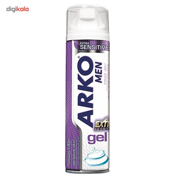ژل اصلاح آرکو مدل Extra Sensitive حجم 200 میلی لیتر ژل اصلاح آرکو مدل Extra Sensitive حجم 200 میلی لیتر