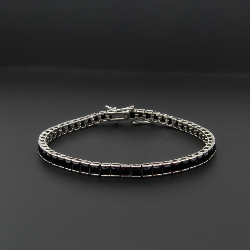 دستبند نقره مردانه مانچو کد bs014 دستبند نقره مردانه مانچو کد bs014