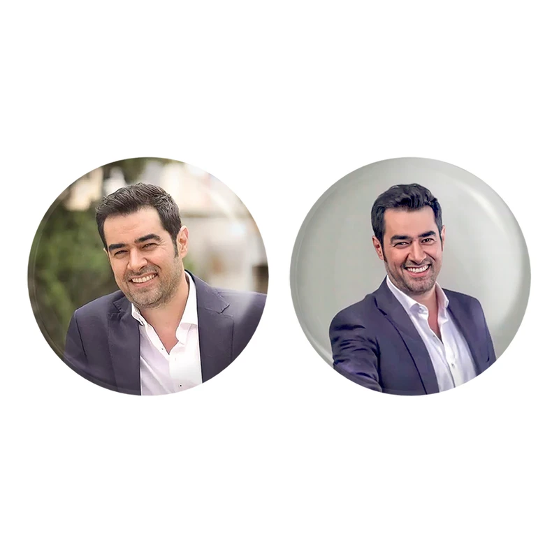 مگنت خندالو طرح شهاب حسینی کد 1038610392 مجموعه 2 عددی
