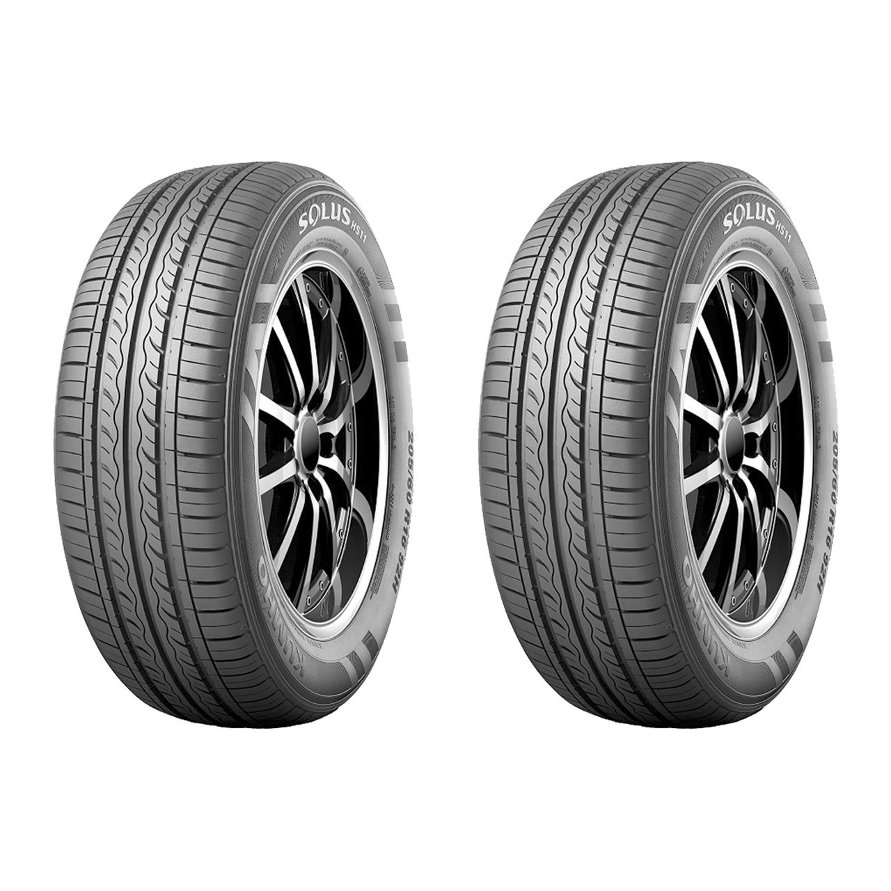 لاستیک خودرو کومهو تایر مدل HS11 سایز 195/60R15 - دو حلقه