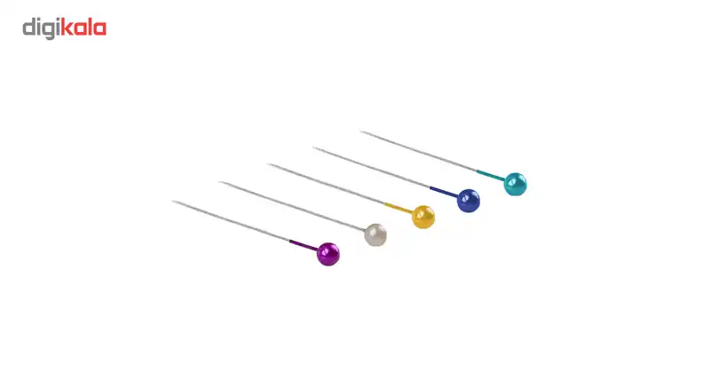 سوزن خیاطی کرون فاکس مدل مروارید بسته 100 عددی