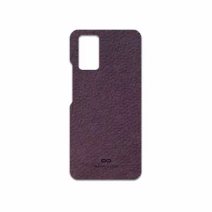 MAHOOT Purple-Leather Cover Sticker for Infinix Note 10