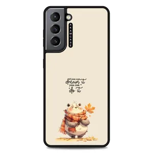 AKAM AMC-WSGS21-ANIMALS QOUTES-10 Cover For Samsung Galaxy S21