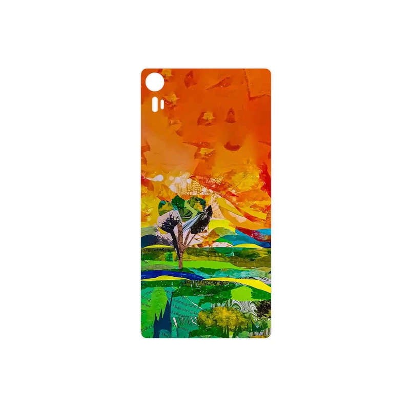 برچسب پوششی ماهوت مدل Collage of Painting مناسب برای گوشی موبایل لنوو Vibe Shot