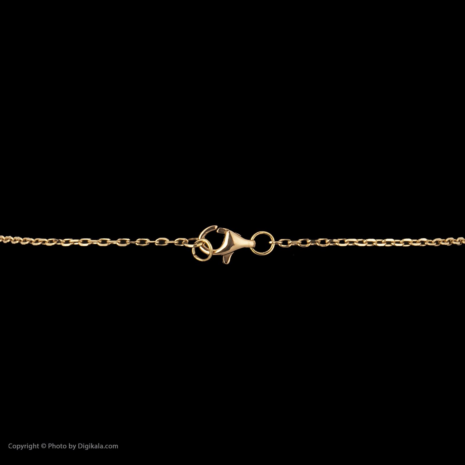 گردنبند طلا 18 عیار زنانه مایا ماهک مدل MM1284 طرح قفل تیفانی -  - 4